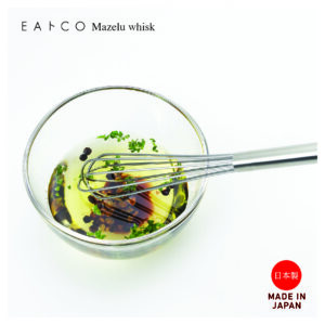 JAPAN MADE EATOCO Elegance Premium Stainless Steel Mazelu Whisk