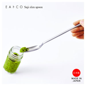 JAPAN MADE EATOCO Elegance Premium Stainless Steel Saji Slim Spoon